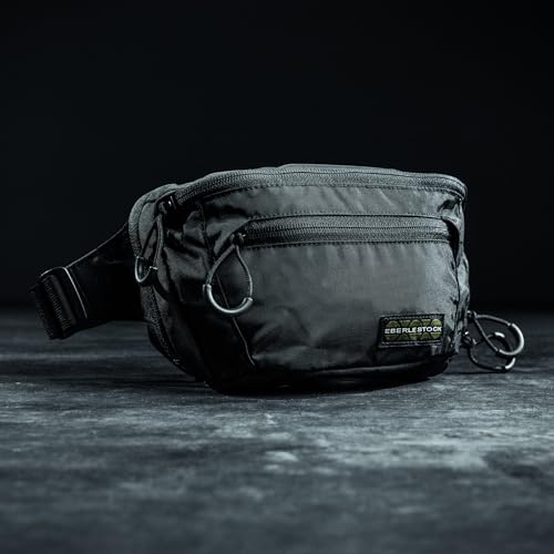 Eberlestock Bando Bag - Tactical Men's Fanny Pack w/Adjustable Waist Belt, Zippered Pockets, Compact Lightweight Belt Bag - color: Multicam, size: Standard
