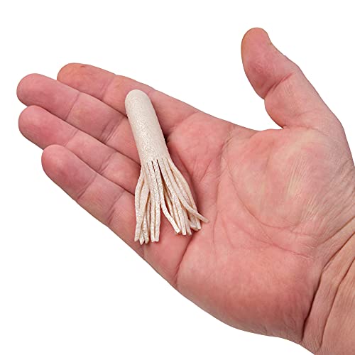 Berkley PowerBait MaxScent Tube Fishing Soft Bait - color: White Pearl, size: 3 1/2"