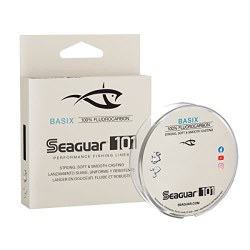 Seaguar Basix Freshwater Mainline, 100% Fluorocarbon Fishing Line, Multiple Sizes - size: 20lbs/175yds