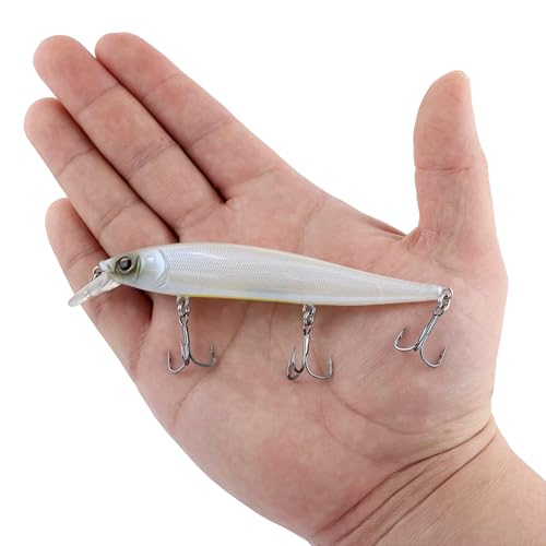Berkley Stunna Fishing Hard Bait - color: French Pearl OB, size: 112mm - 1/2 oz