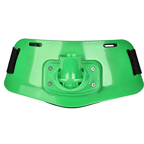 90?? Adjustable Fishing Waist Belts Rod Pole Holder Fighting Fish Tackle - color: Green