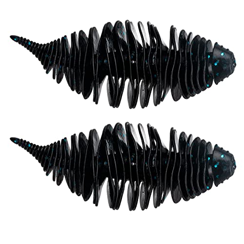 THKFISH Soft Swimbait 5/6 PCS or 15/18 PCS Soft Plastic Fishing Lures Bass Lures Swim Baits Lures for Bass Fishing Worms for Bass - color: color4#, size: 3.94in-5pcs