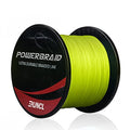 RUNCL PowerBraid Fishing Line 4/8/9 Strands, Braided Fishing Line 300/500/1000Yds - Seamless Weaving Tech, Enhanced Coating Tech, Zero Stretch, High Sensitivity, Smaller Diameter - Braid Line 15-115LB - color: Hi-Vis Yellow, size: 20LB-300yds(8 Strands)