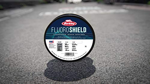 Berkley FluoroShield Fluorocarbon Fishing Line, Clear - size: 3000yd, style: 17lb Test
