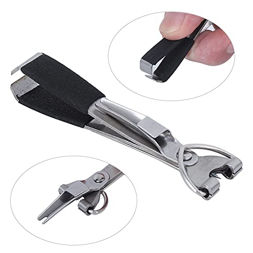 The 2 Pieces 4 in 1 Fly Line Clippers 2Pcs Fly Fishing Quick Knot Tool Fast Nail Knotter Lines Clipper Hook Eye Cleaner with Retractor Fishing Knot Tying Tool Quick Knot Tool Fast Nail Knot