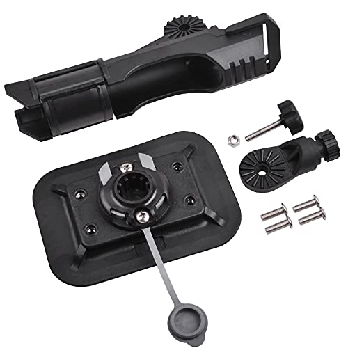 Fishing Rod Holders for Boat Adjustable Fishing Pole Holder with Large Clamp Folding Rod Racks Holder - color: 2PCS 07# Multi-Positional Mounting