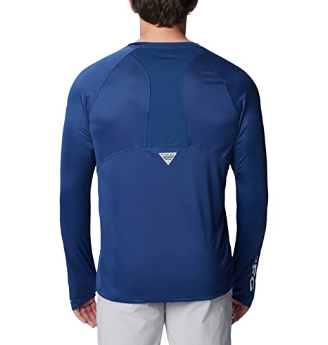 Columbia Men's Terminal Tackle Vent Long Sleeve - color: Carbon, Cool Grey, size: X-Small