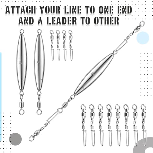 Saltwater Trolling Kit Ready to Fish, Fishing Kit with Lures, Trolling Sinkers & Planers for Spanish Mackerel Bluefish Bonito Tuna, Complete Nearshore Inshore Fishing Lures Set