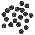 PATIKIL Fishing Beads, Soft Plastic Round Rubber Fishing Bait Eggs Rig Beads Tackle Lures Accessories with Storage Box - size: 10mm