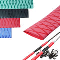 Heat Shrink tubing, Long 3.2 ft, Big Size 15-45mm, Insulation Non-Slip Waterproof (Red, 35mm) - color: Red, size: 35