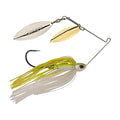 Berkley Power Blade Compact Fishing Spinnerbaits - color: E2 Magic/Gold + Silver, size: 1 oz - Willow Willow