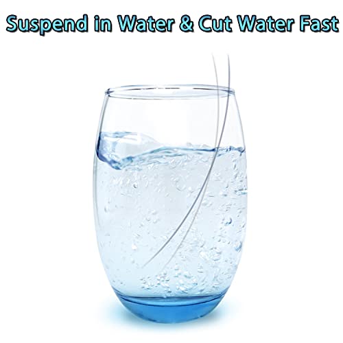 Monofilament Fishing Line Clear Super Power NO Memory Nylon Mono Fishing Leader Line Speargun Line Strong and Abrasion Resistant in Freshwater Saltwater 500m / 547yards - color: Blue, size: 0.8mm - 84.7lbs