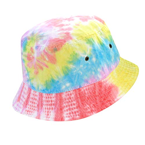 Cotton Bucket Hat Packable Sun Hat – Unisex Summer Travel Beach Fisherman Hat for Men Women Outdoor Fishing Hiking - color: 1. Color 5, size: Large-X-Large
