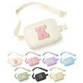 YOOLIFE Initial Fanny Pack Girls Purse Belt Bag Crossbody Bag - Birthday Gifts for 3 4 5 6 7 8 9 10 Year Old Girls Kids, Gifts for Girl Kids Daughter, Beige K - color: Beige, style: K