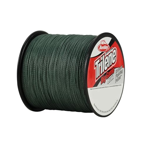 Berkley Trilene Big Game Braid Fishing Line - color: Lo-Vis Green, size: 50lb - 328yd