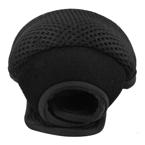 HERCHR Fishing Reel Bag Waterproof Breathable Baitcasting Fish Wheel Protector Fishing Tackle - color: Black