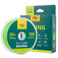 SF Fly Fishing Backing Line Braided Trout Line - color: Green-100m, size: 30LB 100m/108yds