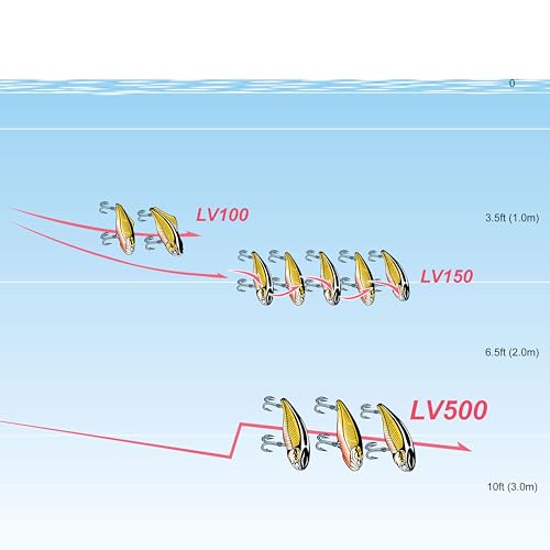 LUCKY CRAFT Lucky Craft Lv 500 ' - color: 812 Live Pearl Shad