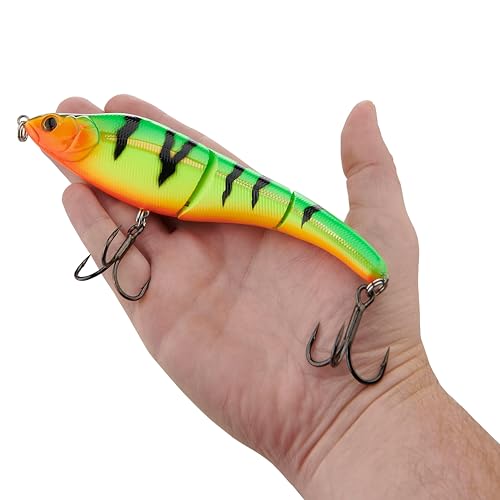 Berkley Magic Swimmer Fishing Hard Bait - color: Fire Tiger Gold, size: 6 1/2in - 1 5/8 oz