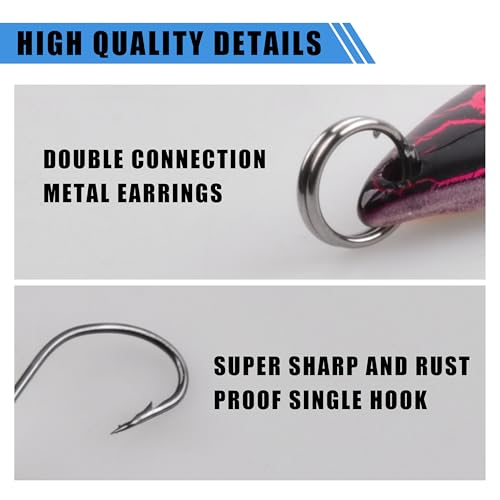Trout Spoons Fishing Spoons Lures Kit,12pcs Trout Lures Single Hook Hard Metal Baits Mini Fishing Jigs Casting Trolling Spoon Lure for Crappie Char Perch Sunfish Trout - color: Type C