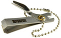 Stainless-Steel Fly Fishing Nippers – Corrosion Resistant Hook Clipper Cleaner & Sharpener in One – Fishing Clippers w/Nail Knot Tier Tip & D-Ring – Multifunctional Fishing Tackle