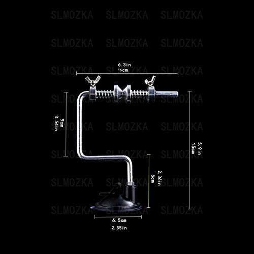 Fishing Line Spooler Silver Reel Winder Spool Tackle Winder spooling Station Winding System Ultimate Line - color: A-With Suction Cup