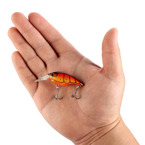 Berkley Money Badger Fishing Hard Bait - color: Fire Craw, size: 1 1/2 in - 4 (3/16 oz)