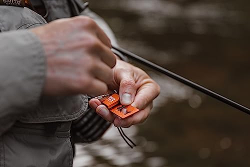 Smith Creek Spent Line Wrangler, Fishing Line Manager - color: burnt orange