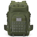 Maelstrom Tactical Backpack for Men, Water Resistant 40L Military Bag | Molle System, 900d Polyester, Laptop Pocket, Load Compression, Tripod Straps, For Hunting, Travel, Hiking,Gym, Camping - color: C.army Green