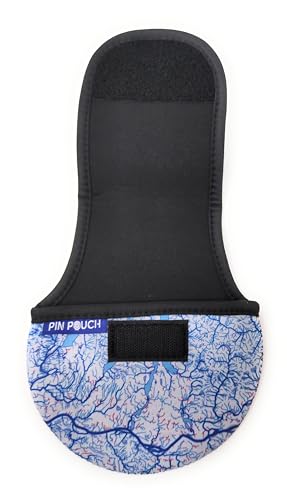 Fishing Reel Cover Reel Case Bag Pouch | Neoprene Material | for Centerpin, Fly, Ocean Reels - color: Local Flow