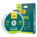 SF Fly Fishing Backing Line Braided Trout Line - color: White&Black-100m-New, size: 20LB 100m/108yds