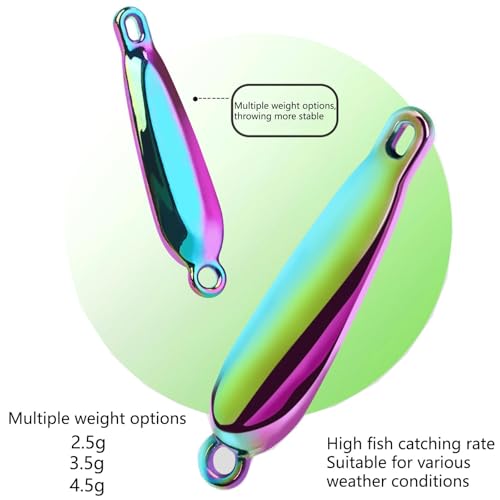 Fly Fishing Lures Kit Fishing Fly,Fly Fishing Kit Fly Fishing Lures,Handmade Lures Assortment Kit Artificial Bait Hooks for Bass Trout Salmon Fishing,Suitable for Freshwater and Saltwater - size: sequins