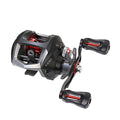 Lixada Fishing Reels, Baitcaster Reel Strong Corrosion Resistance Metal Saltwater Baitcasting Reel with Magnetic Braking System - color: Black-Right handed