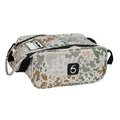 6th Sense – Bait Bag – Soft Plastic Storage Bag – Holds 15 to 20 Packs – Tackle Organizer – Clear Label Window - color: Caddo Camo - Brown