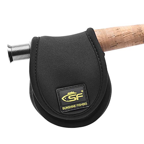 SF Fly Fishing Reel Cover Case Pouch or Fly Reel Black Fit 5/6 wt - size: 5/6wt