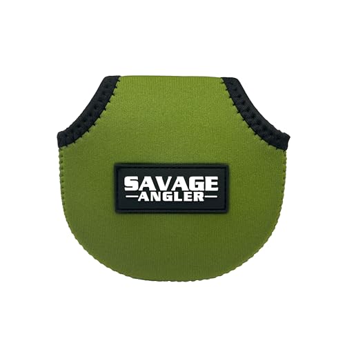 Neoprene Baitcast Reel Cover, Fishing Reel Protector, Fishing Reel Cover, Baitcaster Case, Low Profile Baitcaster Case, Casting Reel Covers, 50 100 200 Series Baistcasters (1, Green) - color: Green