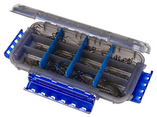 Flambeau Outdoors Zerust MAX WP3012ZM Ultimate Waterproof Tuff Tainer - 12 Compartments and 9 Removable Dividers - 9.13" L x 4.94" W x 1.53" D - Fishing and Tackle Storage Utility Box - size: 12 Compartments