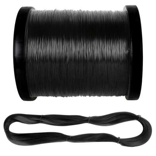 Geode Monofilament Fishing Line - Premium Resistant Nylon Mono Fishing Line 3-100lb - Superior Freshwater & Saltwater Mono Leader Materials 500/1200/2400yds - color: BLACK, size: 3LB(1200YDS)