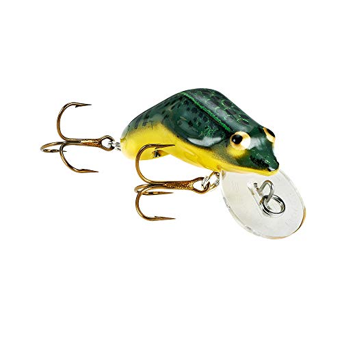Rebel Lures Wee Frog Ultralight Crankbait Fishing Lure - color: Green Bullfrog