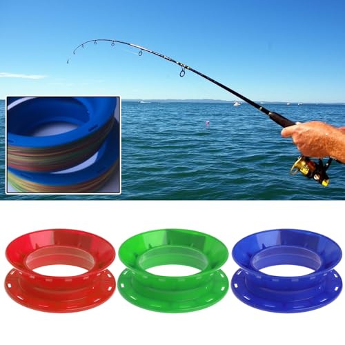 Fishing Line Winding Plate Fishing Line Coiling Plate Handle Wire Winding Rings Store Fishing Line Accessorys