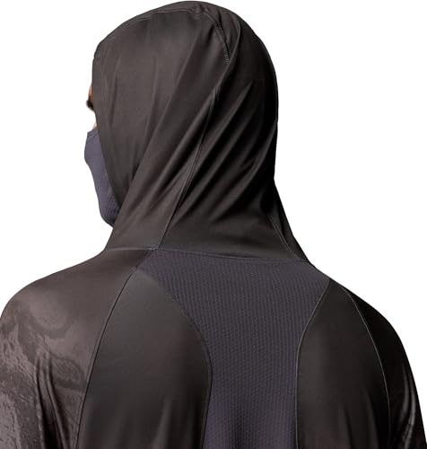 Columbia Men's Pfg Super Terminal Tackle Vent Hoodie - color: Shark Aerials Fade, size: Small