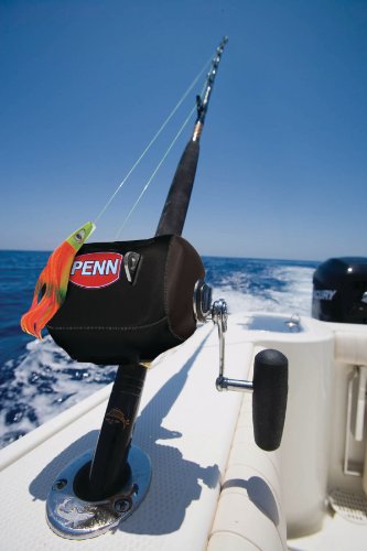 PENN® Neoprene Conventional Reel Covers, Black, Large