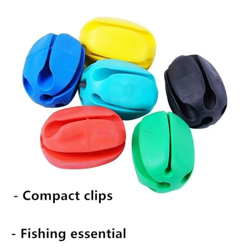 3 Pcs Fishing Rod Bundler Holder, Fishing Rod Storage Rack, 5 Holes Fishing Rod Hook Keeper, Portable Fishing Rod Fixed Ball Fishing Accessories for Fishing