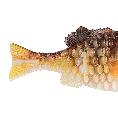 Berkley Powerbait Gilly Fishing Soft Bait - color: HD Yellow Perch, size: 90mm