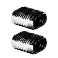 Karlak 2pcs Fishing Reel Handle G Sleeve Baitcaster Knob Covers for Fishing Reel - color: Black