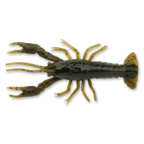 Savage Gear 4D Craw Fishing Soft Bait - color: Green Pumpkin, size: 4"