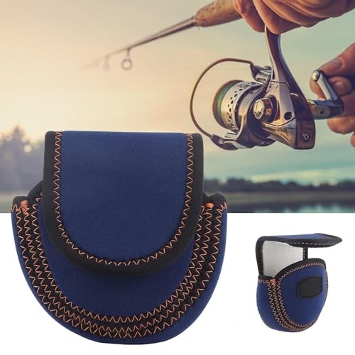 Spinning Fishing Reel Cover,Neoprene Fly Fishing Reel Protective Case Pouch Cover Spinning Reel Storage Case Pouch Accessories Anti Collision Fly Reel Storage Bag