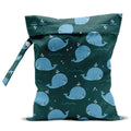 Bohemia Wet Dry Bags for Diaper Waterproof Swimsuit Washable Reusable Bag for Beach Diapers Dirty Yoga Gym Clothes Plant Gifts for Men Baby Friend Women - color: Fish3