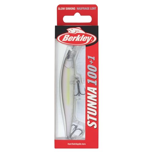 Berkley Stunna Fishing Hard Bait - color: Stealth Shad, size: 100+1mm - 3/8 oz