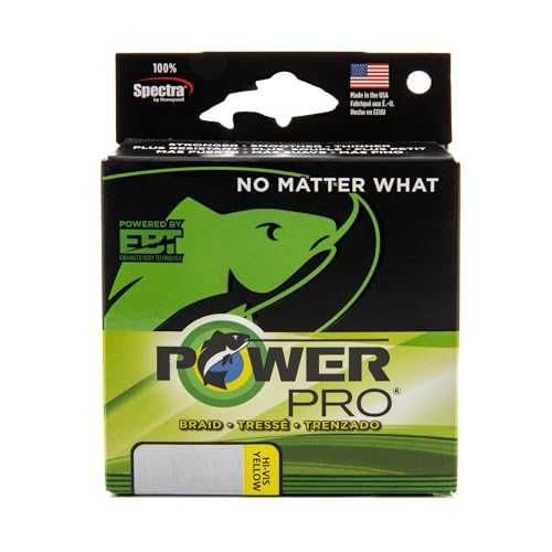 Power PRO - color: YELLOW, size: 100 lb (3000 Yd)